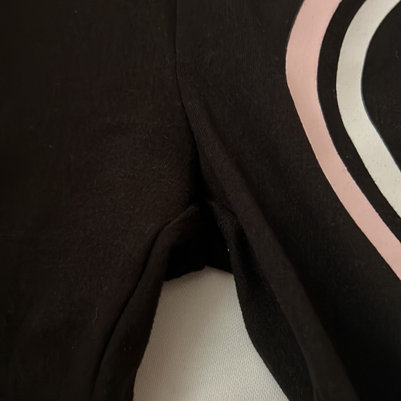 Justice | Size 14 Girls | Justice Black Athletic Leggings | Gymnast & Heart Logo - Picture 10 of 11